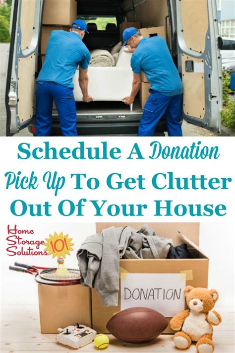 donations pick up at home.